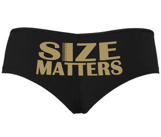 Size Matters - Black Boyshort