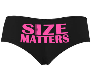 Size Matters - Black Boyshort