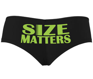 Size Matters - Black Boyshort