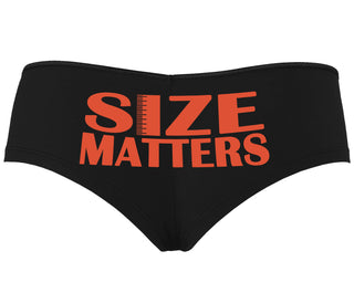 Size Matters - Black Boyshort