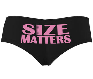 Size Matters - Black Boyshort