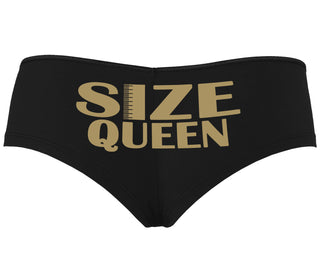 Size Queen - Black Boyshort