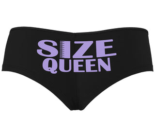 Size Queen - Black Boyshort