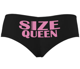 Size Queen - Black Boyshort