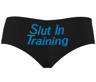 Slut In Training - Black Boyshort