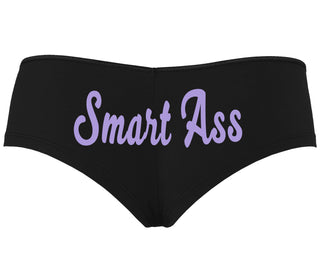 Smart Ass - Black Boyshort