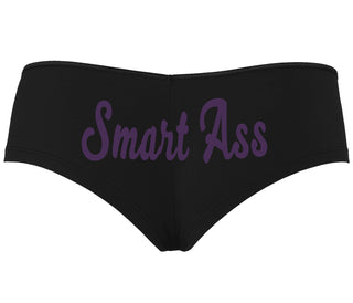 Smart Ass - Black Boyshort
