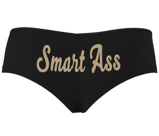 Smart Ass - Black Boyshort