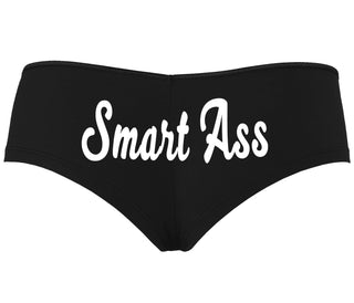 Smart Ass - Black Boyshort