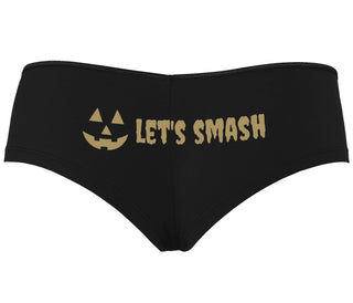 Let's Smash Pumpkins - Black Boyshort