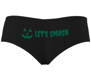 Let's Smash Pumpkins - Black Boyshort