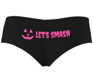 Let's Smash Pumpkins - Black Boyshort