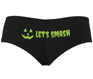 Let's Smash Pumpkins - Black Boyshort