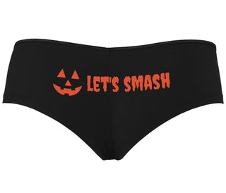 Let's Smash Pumpkins - Black Boyshort