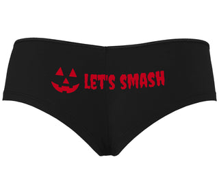 Let's Smash Pumpkins - Black Boyshort