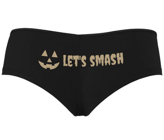 Let's Smash Pumpkins - Black Boyshort