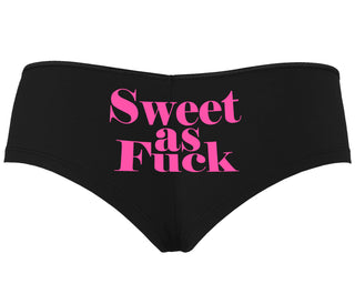 Sweet As Fuck - Black Boyshort