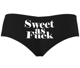 Sweet As Fuck - Black Boyshort