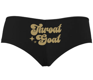 Throat Goat - Deep Throat Expert - Black Boyshort