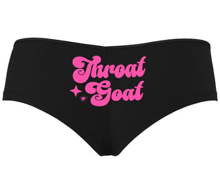 Throat Goat - Deep Throat Expert - Black Boyshort