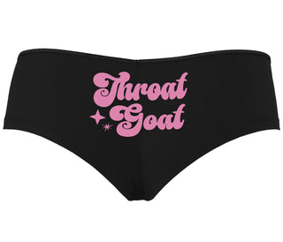 Throat Goat - Deep Throat Expert - Black Boyshort