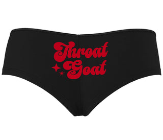 Throat Goat - Deep Throat Expert - Black Boyshort