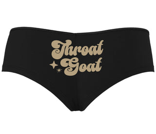 Throat Goat - Deep Throat Expert - Black Boyshort