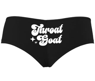Throat Goat - Deep Throat Expert - Black Boyshort