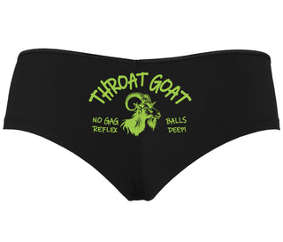 Throat Goat - Black Boyshort