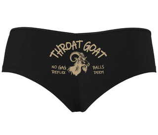 Throat Goat - Black Boyshort