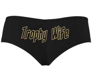 Trophy Wife - Black Boyshort