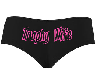 Trophy Wife - Black Boyshort