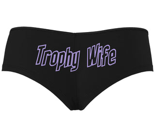 Trophy Wife - Black Boyshort