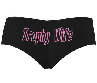 Trophy Wife - Black Boyshort