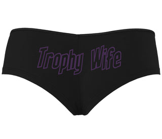 Trophy Wife - Black Boyshort