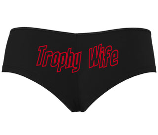 Trophy Wife - Black Boyshort