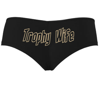 Trophy Wife - Black Boyshort