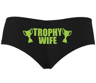 Trophy Wife Award - Black Boyshort