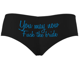 You May Now Fuck The Bride - Black Boyshort