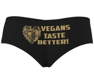 Vegans Tastes Better - Black Boyshort