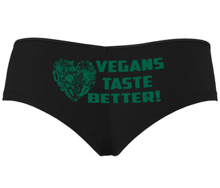 Vegans Tastes Better - Black Boyshort