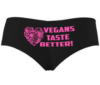 Vegans Tastes Better - Black Boyshort