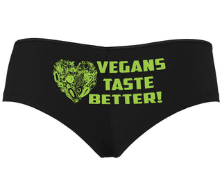 Vegans Tastes Better - Black Boyshort