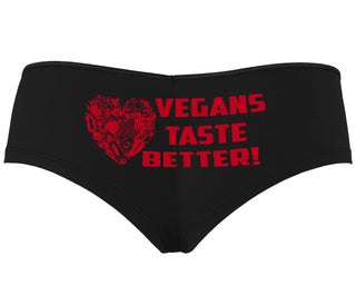 Vegans Tastes Better - Black Boyshort
