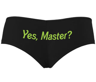 Yes Master ? - Black Boyshort
