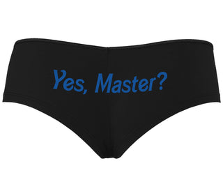 Yes Master ? - Black Boyshort