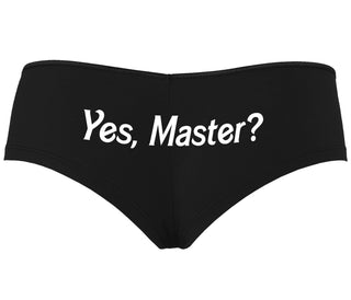 Yes Master ? - Black Boyshort