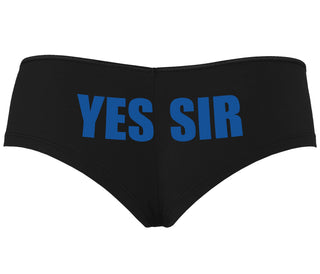 Yes Sir - Black Boyshort