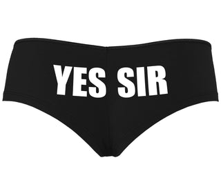 Yes Sir - Black Boyshort