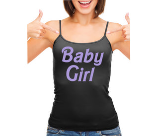 Baby Girl - Black Camisole Tank Top